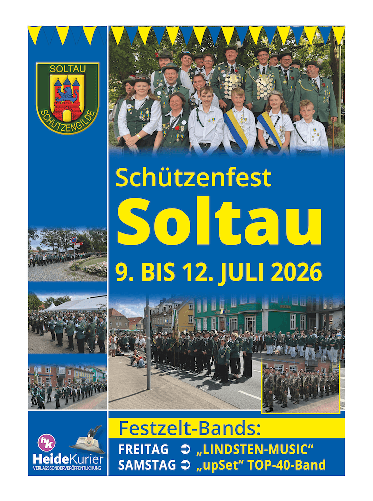 Titelseite Schützenfest Soltau – Sonderveröffentlichung Heide Kurier